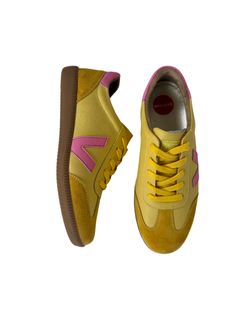 Load image into Gallery viewer, yellow sneakers
