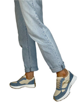 Load image into Gallery viewer, blue fashion trainers