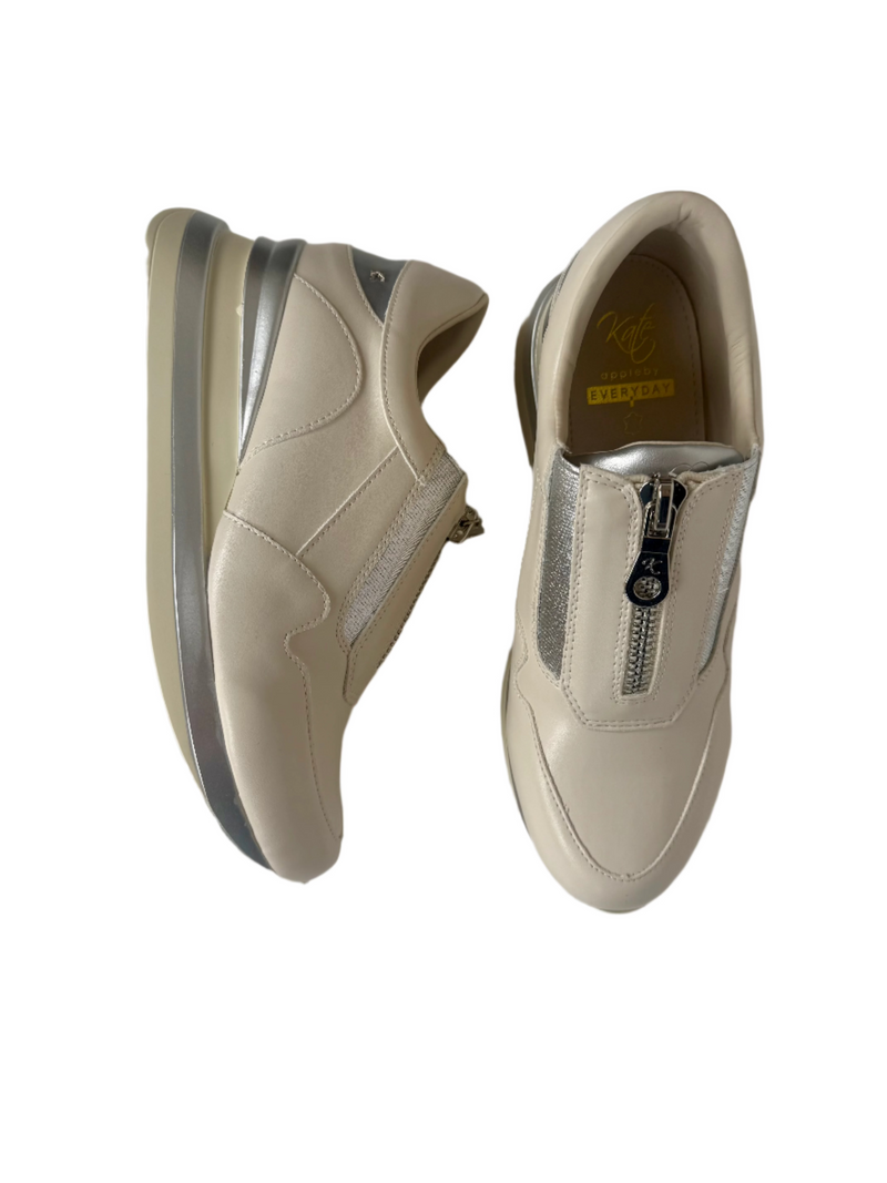Load image into Gallery viewer, white leather sneakers
