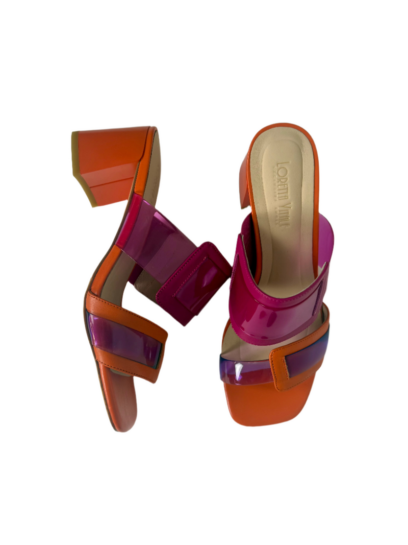 Load image into Gallery viewer, orange heels
