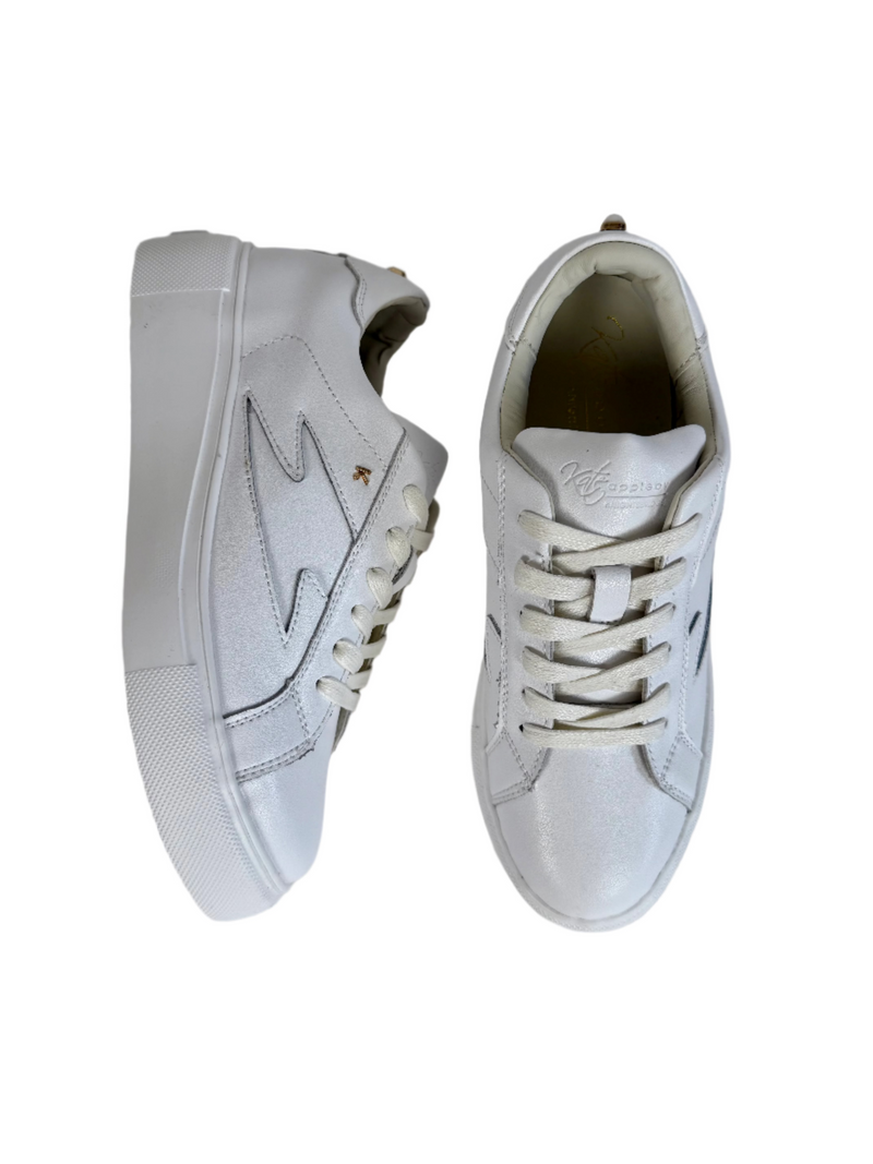 Load image into Gallery viewer, white fashion trainers
