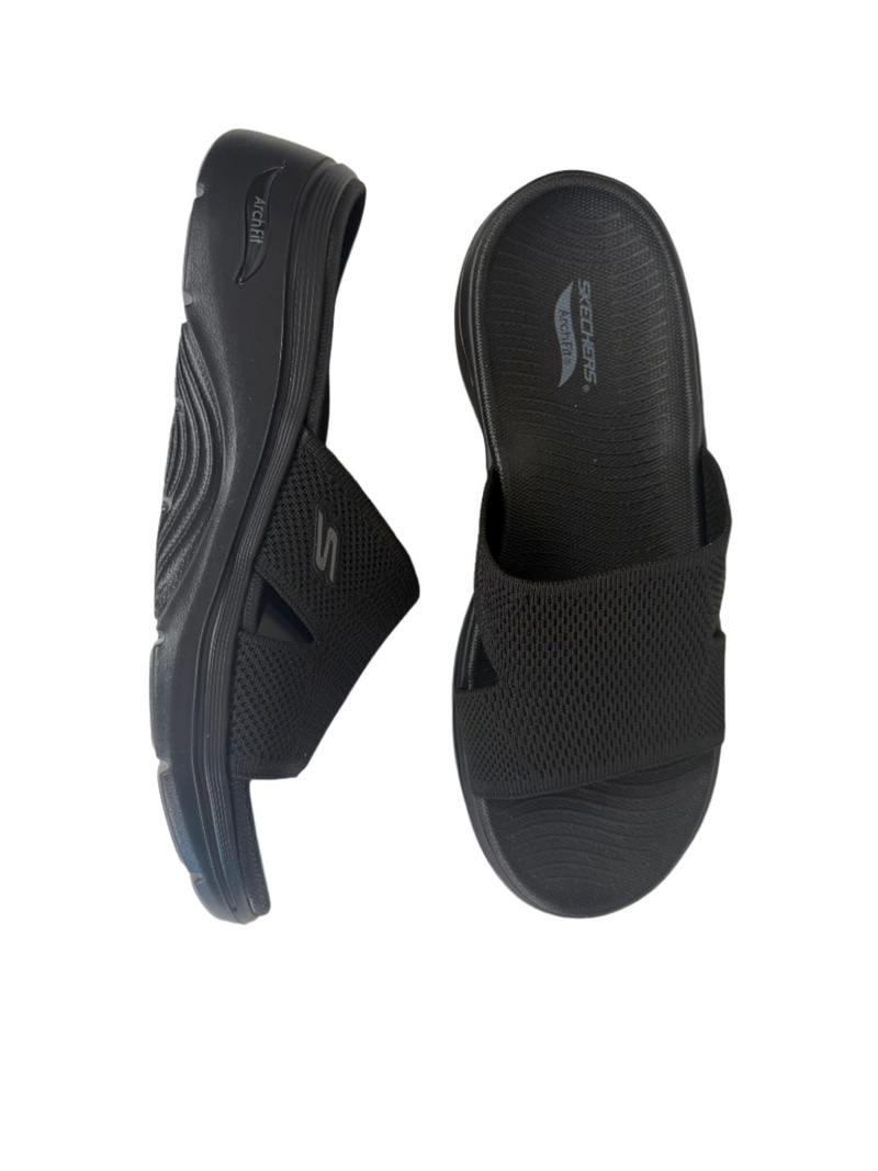 Load image into Gallery viewer, black ladies sandals
