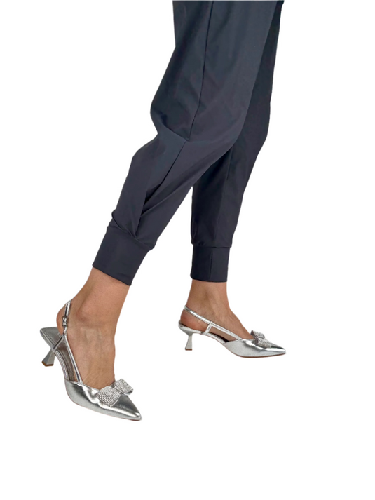 silver heels