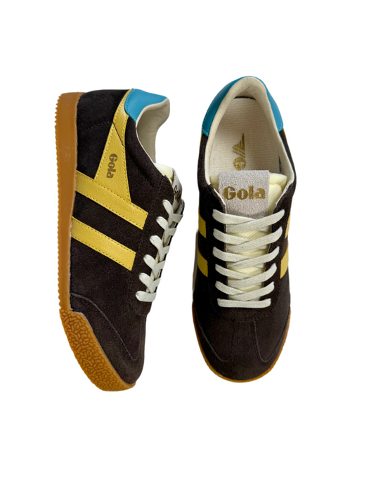 gola ladies brown sneakers