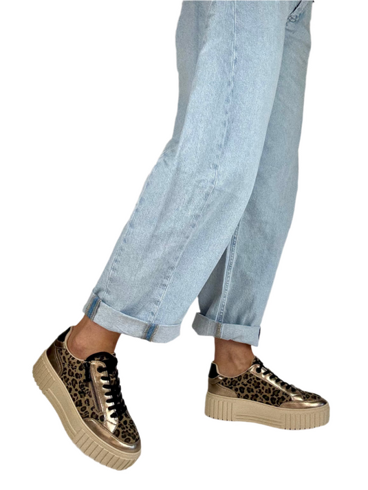 leopard print sneakers