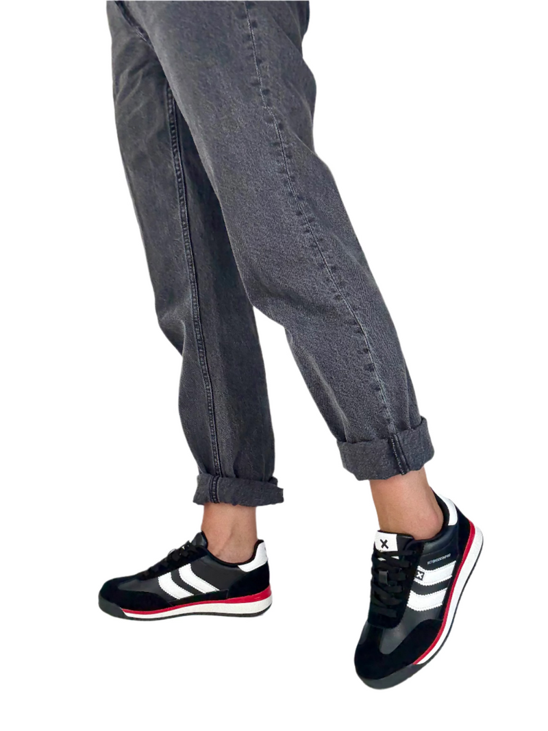Load image into Gallery viewer, black xti sneakers
