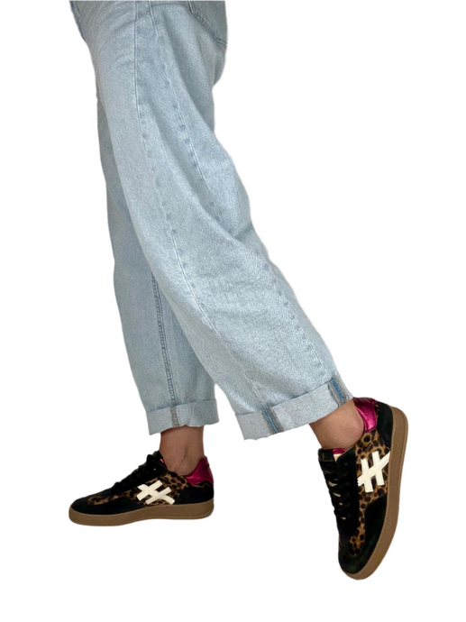 another trend leopard print trainers