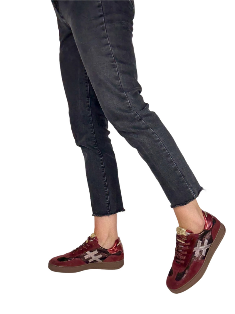 Load image into Gallery viewer, wine fashion trainers
