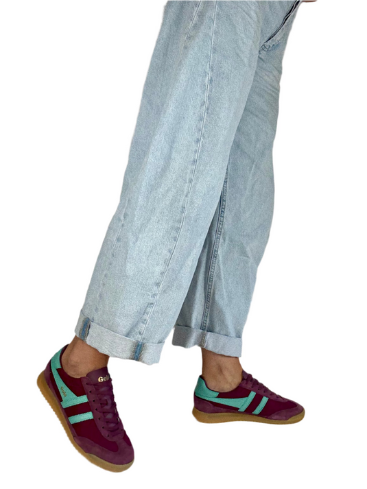gola purple trainers