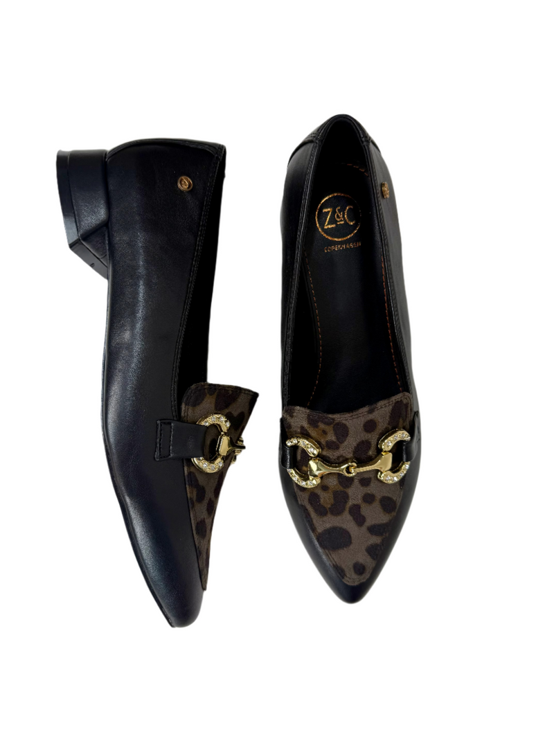 Load image into Gallery viewer, womens heeled loafers
