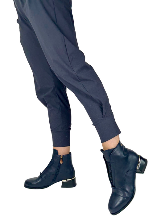 navy dress boots for women