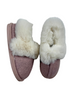 pink fur slippers