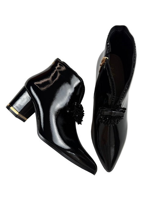 chunky heeled boots