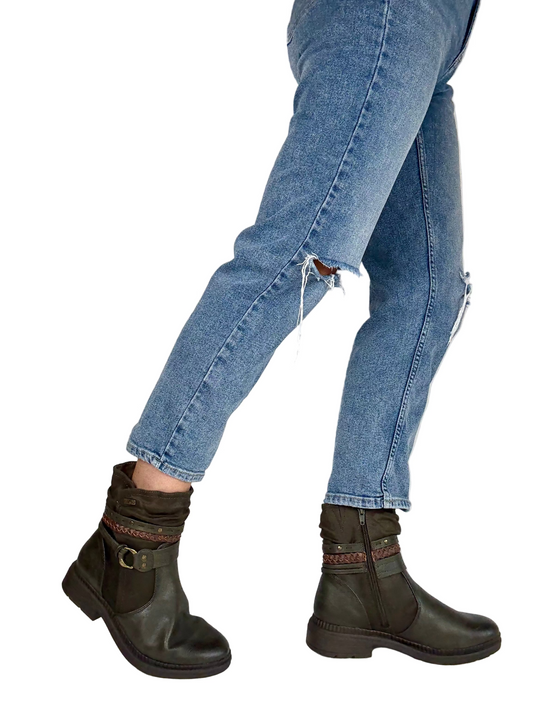 wide fit ankle boots