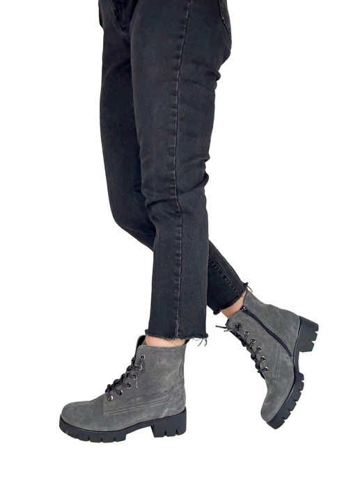 grey gabor boots
