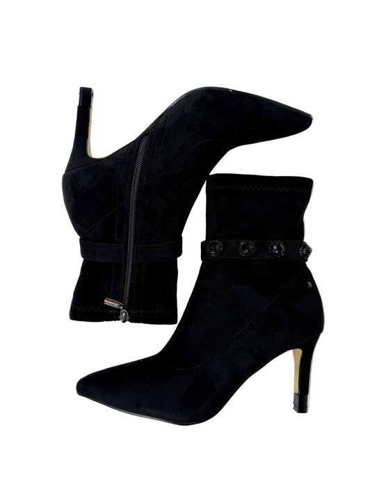womens heeled ankle boots