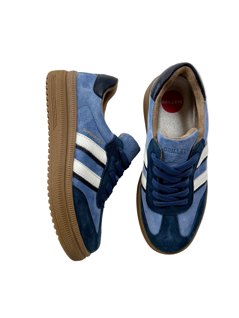 Load image into Gallery viewer, blue trainers
