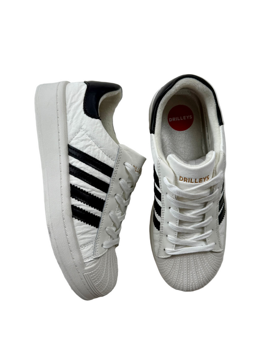 white sneakers