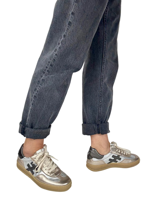 silver trainers another trend