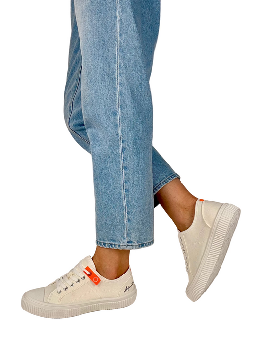 white refresh trainers