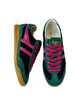 green gola trainers
