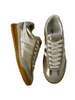 gold fashion trainers