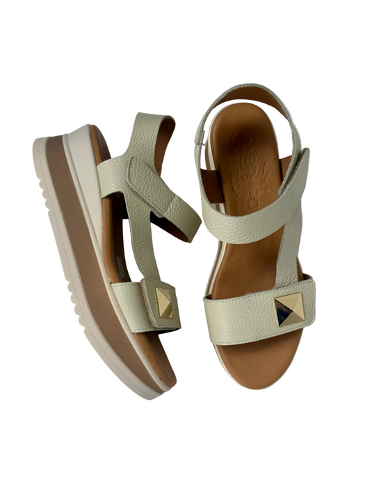 low wedge sandals