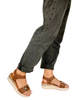 brown sandals