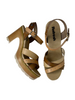 beige platform heels
