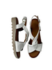 ladies white sandals