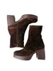 chunky heeled boots