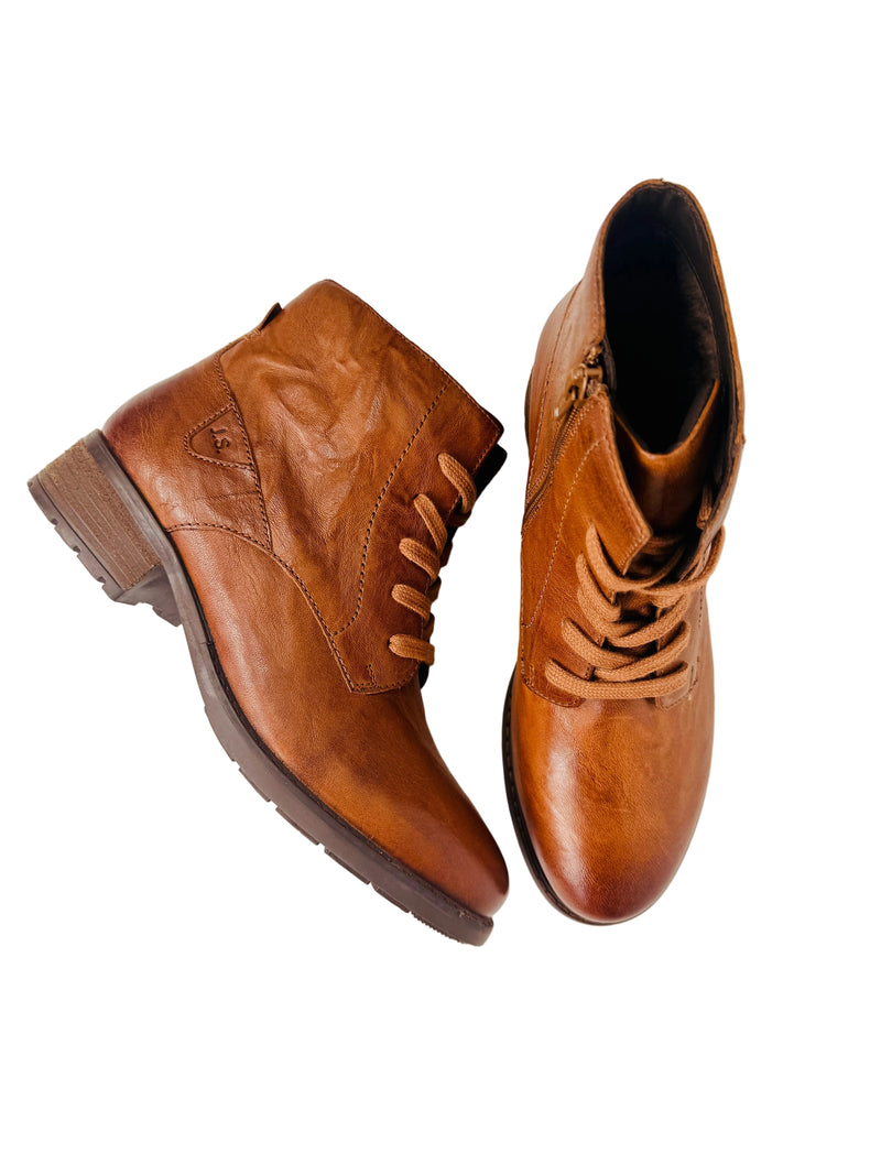 Load image into Gallery viewer, brown leather boots for women

