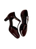 burgundy heels