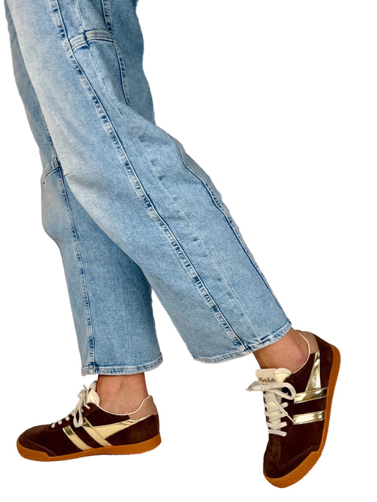 brown gola trainers