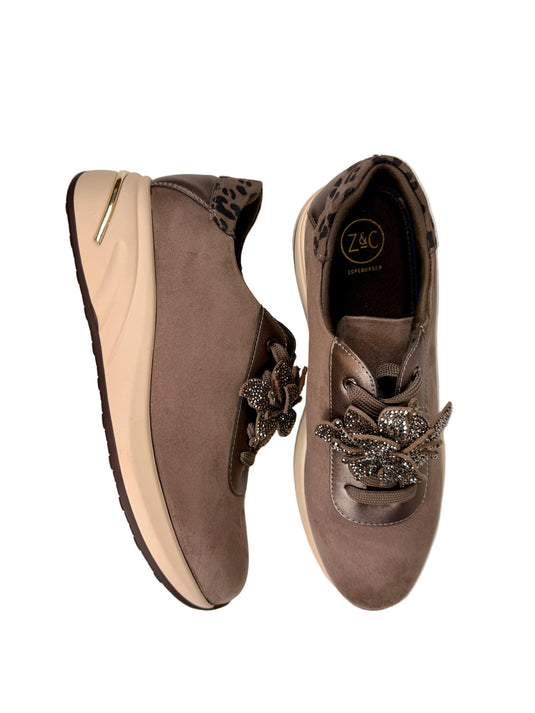 brown wedge shoes
