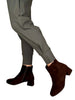 JANA 8-25364 Wide Fit Block Heel Boot