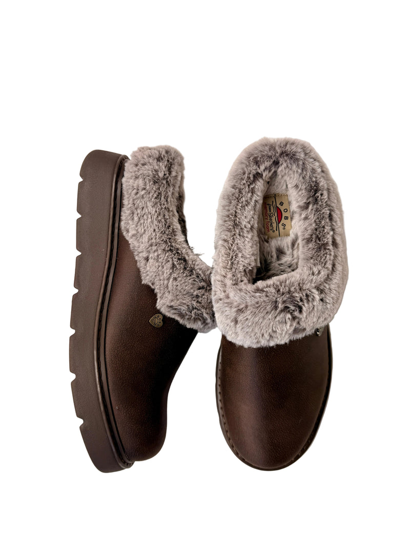 Load image into Gallery viewer, skechers brown slippers
