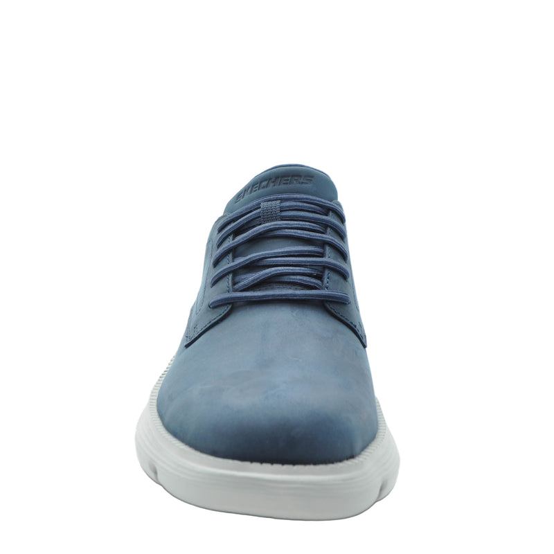 Load image into Gallery viewer, navy mens skechers shoes

