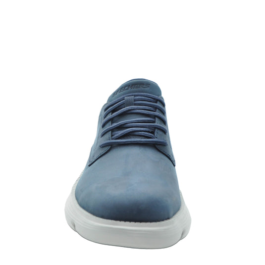 navy mens skechers shoes