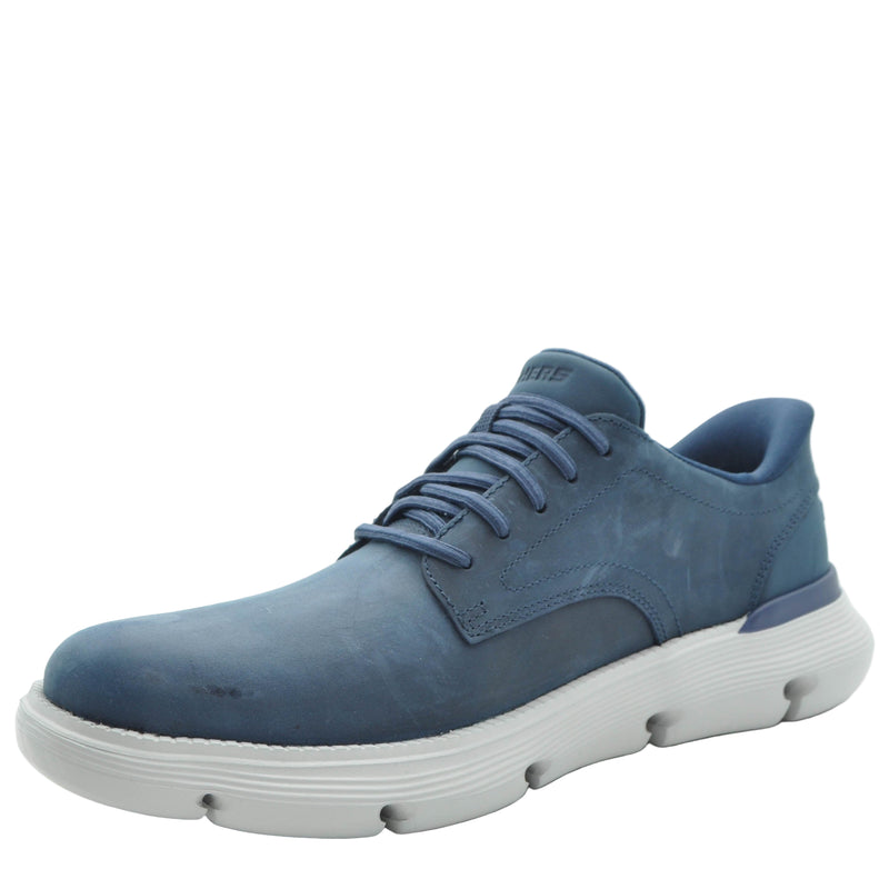 Load image into Gallery viewer, navy mens shoes
