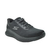 mens black skechers trainers