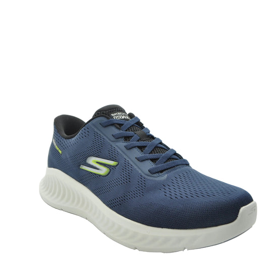 navy skechers slip ins