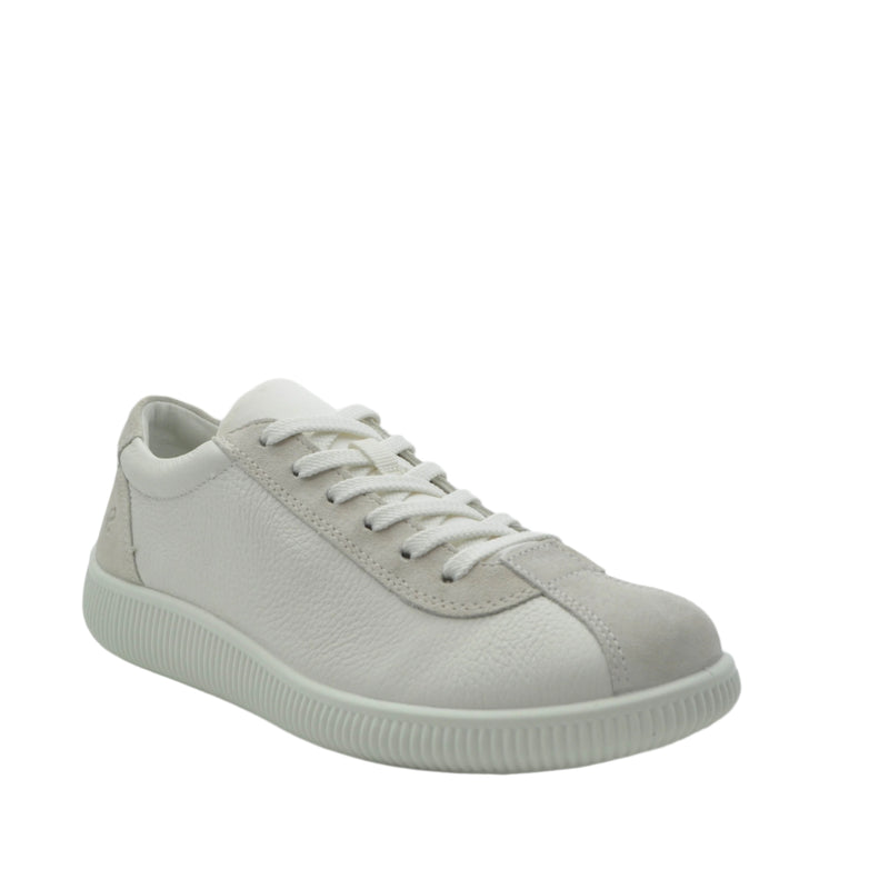 Load image into Gallery viewer, white soft leather trainers for women
