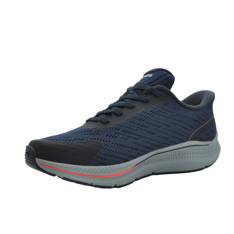 Load image into Gallery viewer, navy skechers slip ins

