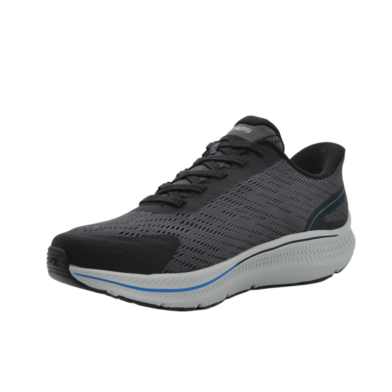 Load image into Gallery viewer, black skechers sneakers

