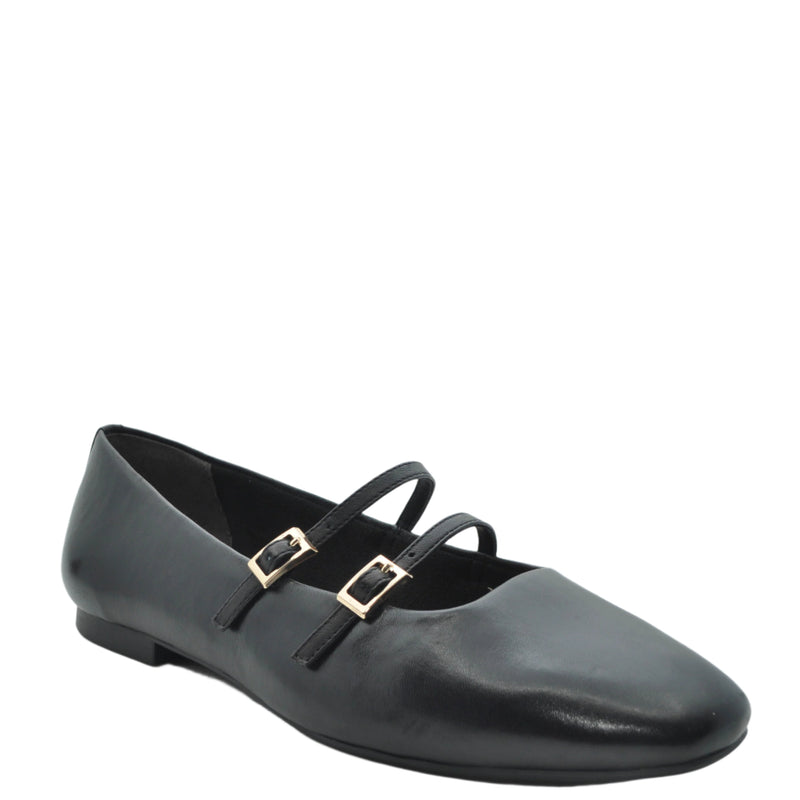 Load image into Gallery viewer, black ballerina flats
