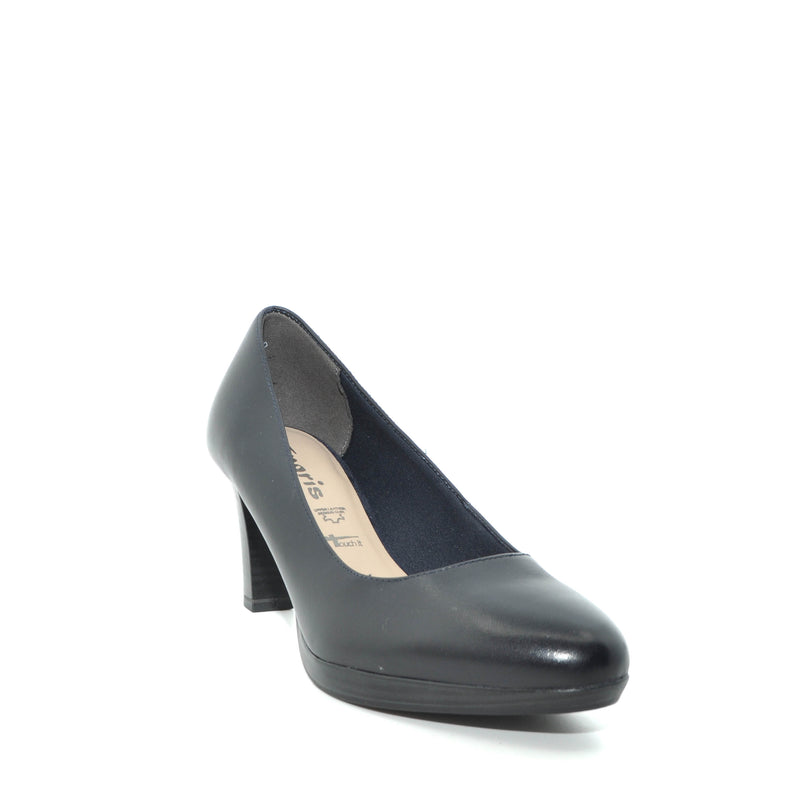 Load image into Gallery viewer, navy court shoes
