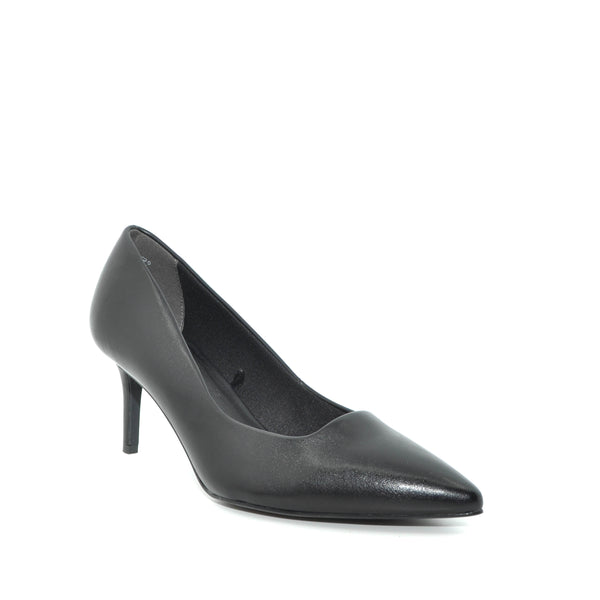tamaris black low heels