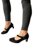 jana wide fit court shoes