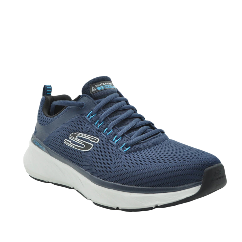navy mens skechers